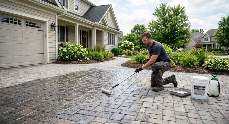 Concrete Driveway Sealing in Puyallup, WA