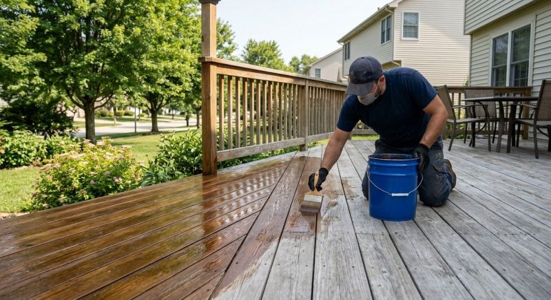 Deck Sealing in Bellevue, WA