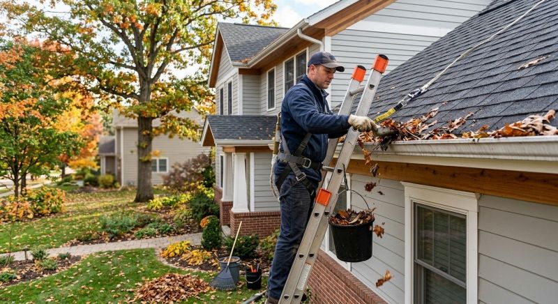 Eavestrough Clearing in Richmond, VA