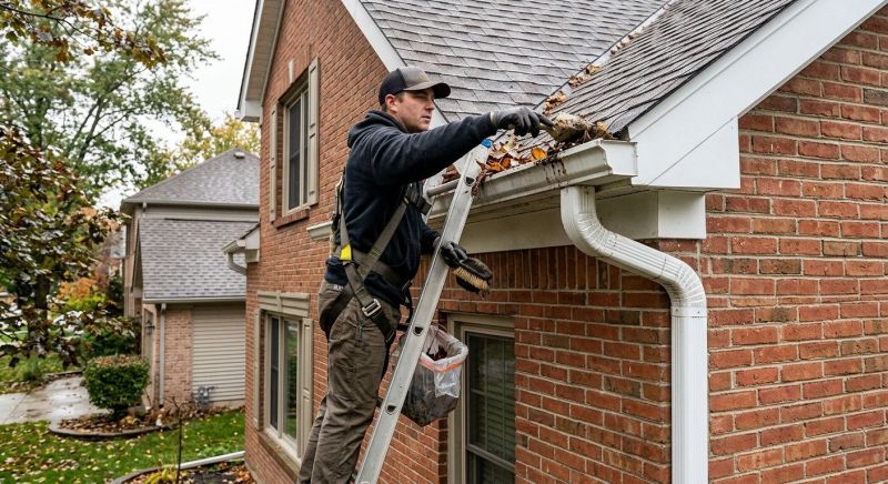 Gutter Downspout Unclogging in Longmont, CO