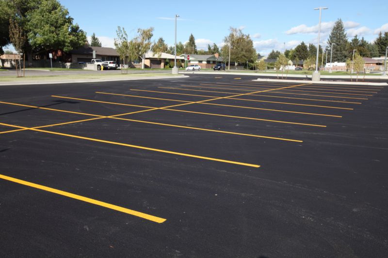 Completed Commercial Pavement