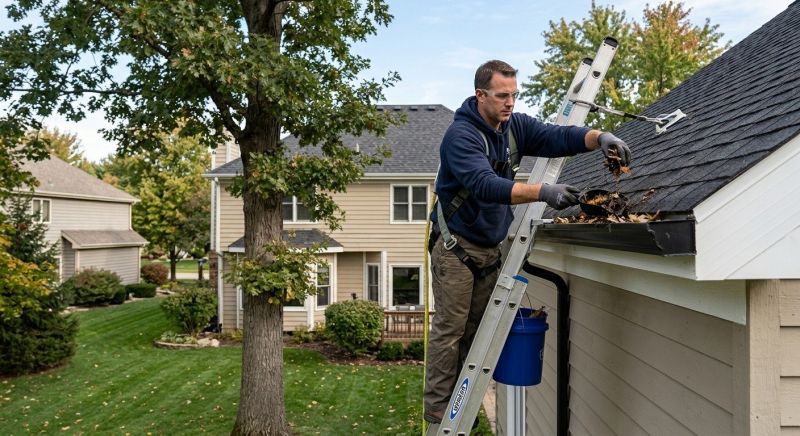 Roof Gutter Cleaning in Monmouth County, NJ