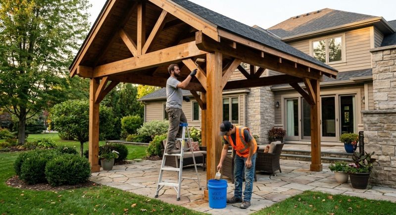 Veranda Sealing in Puyallup, WA
