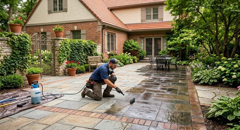 Walkway Sealing in Alpharetta, GA